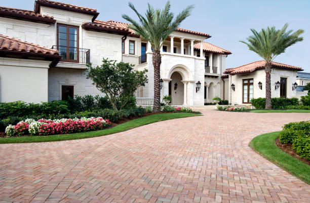 Residential Paver Driveway in Clover, SC